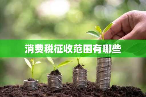 消费税征收范围有哪些