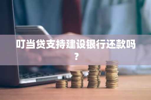 叮当贷支持建设银行还款吗？