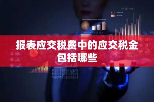 报表应交税费中的应交税金包括哪些