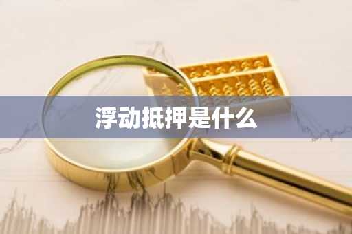 浮动抵押是什么