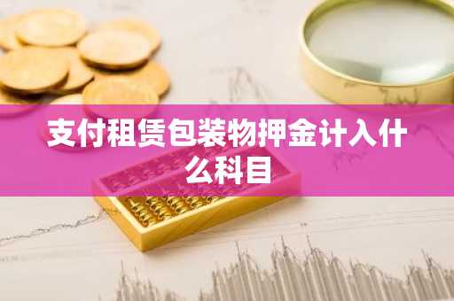 支付租赁包装物押金计入什么科目