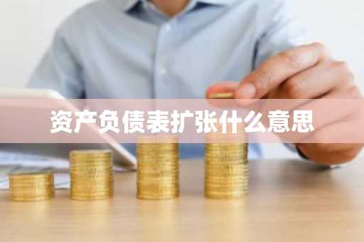 资产负债表扩张什么意思