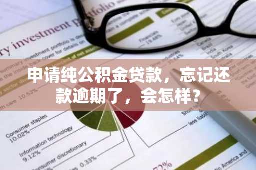 申请纯公积金贷款，忘记还款逾期了，会怎样？