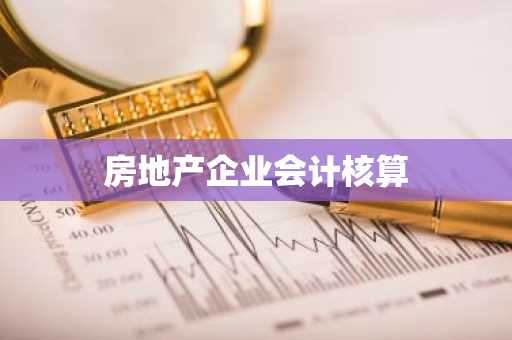 房地产企业会计核算