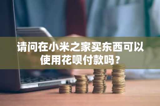 请问在小米之家买东西可以使用花呗付款吗？