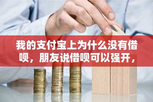 我的支付宝上为什么没有借呗，朋友说借呗可以强开，支付宝借呗怎么强开，有什么方法吗？