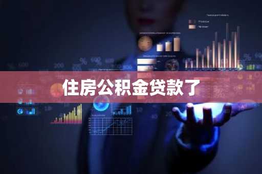 住房公积金贷款了