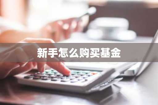 新手怎么购买基金