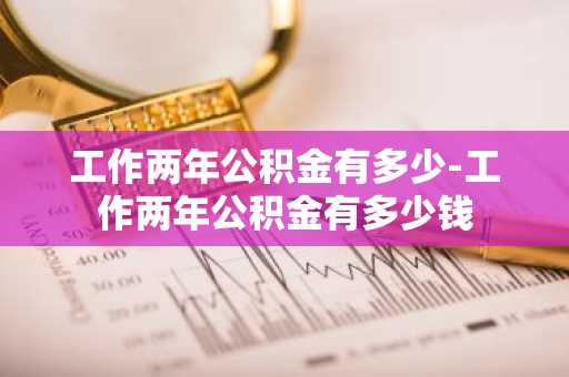 工作两年公积金有多少-工作两年公积金有多少钱