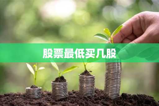 股票最低买几股