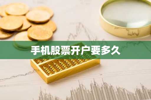 手机股票开户要多久