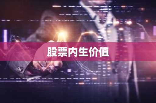 股票内生价值