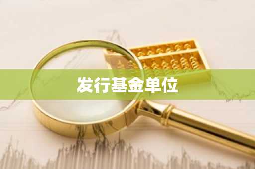 发行基金单位
