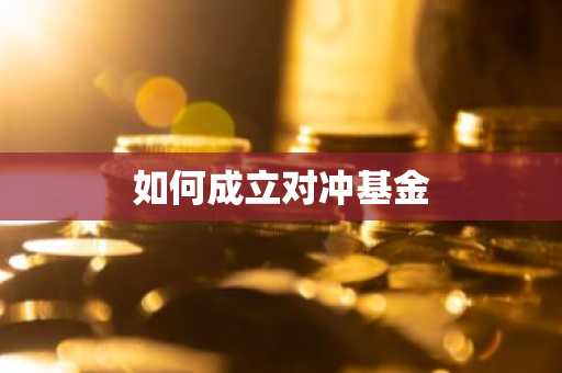如何成立对冲基金