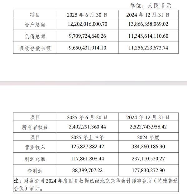 包钢财务公司上半年营收1.26亿元 净利8838.97万元