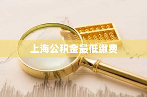 上海公积金最低缴费