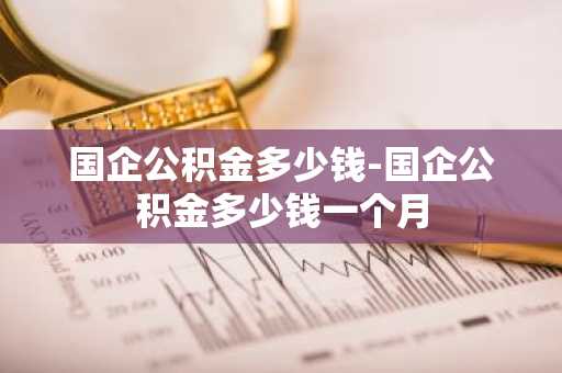 国企公积金多少钱-国企公积金多少钱一个月