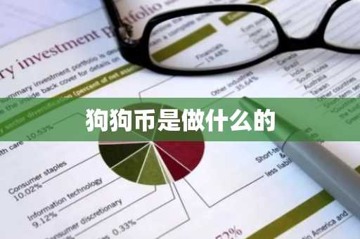 狗狗币是做什么的