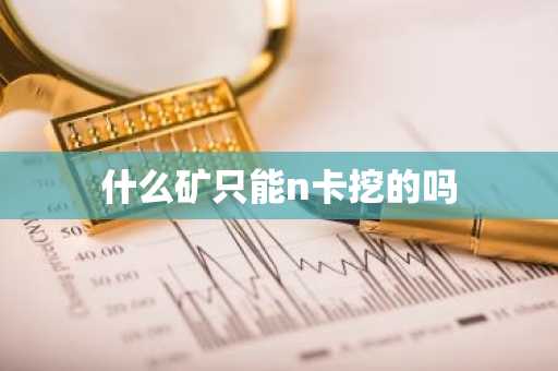 什么矿只能n卡挖的吗