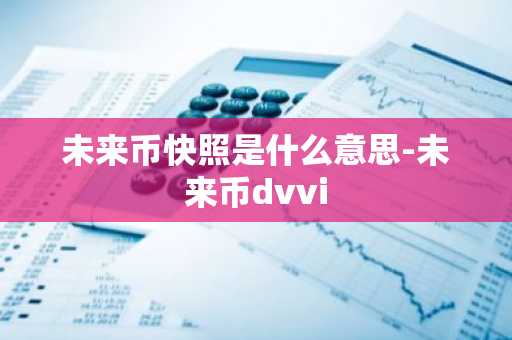 未来币快照是什么意思-未来币dvvi