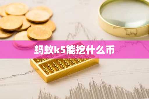 蚂蚁k5能挖什么币