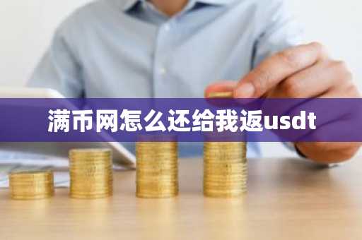 满币网怎么还给我返usdt