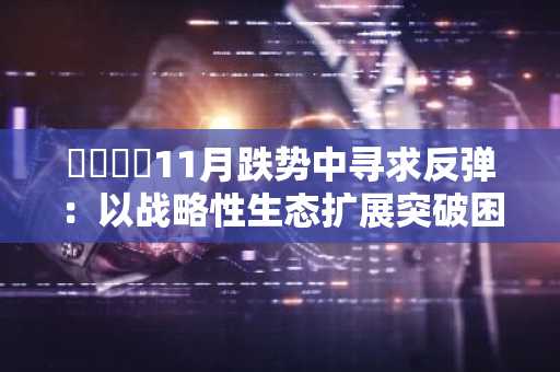 파이코인11月跌势中寻求反弹：以战略性生态扩展突破困局