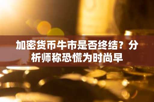 加密货币牛市是否终结？分析师称恐慌为时尚早