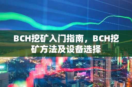 BCH挖矿入门指南，BCH挖矿方法及设备选择