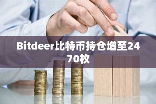 Bitdeer比特币持仓增至2470枚