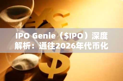 IPO Genie（$IPO）深度解析：通往2026年代币化私募市场的门户