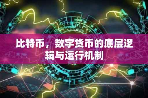 比特币,数字货币的底层逻辑与运行机制