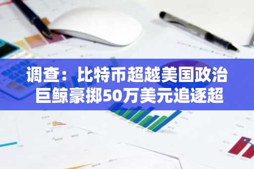 调查：比特币超越美国政治 巨鲸豪掷50万美元追逐超额收益