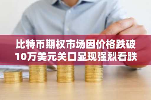 比特币期权市场因价格跌破10万美元关口显现强烈看跌情绪