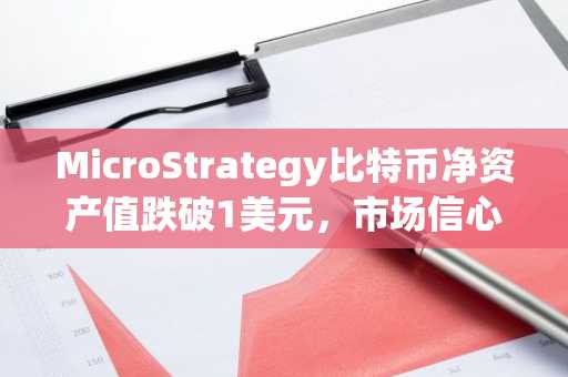 MicroStrategy比特币净资产值跌破1美元，市场信心面临考验