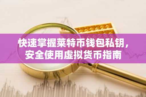 快速掌握莱特币钱包私钥，安全使用虚拟货币指南