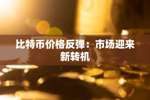 比特币价格反弹：市场迎来新转机