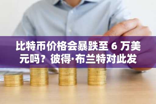 比特币价格会暴跌至 6 万美元吗？彼得·布兰特对此发表了看法。