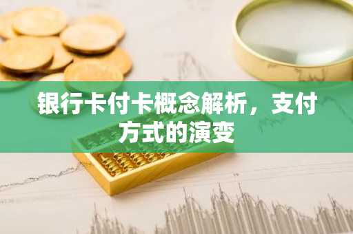 银行卡付卡概念解析,支付方式的演变