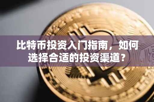 比特币投资入门指南，如何选择合适的投资渠道？