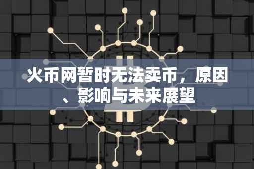 火币网暂时无法卖币,原因、影响与未来展望