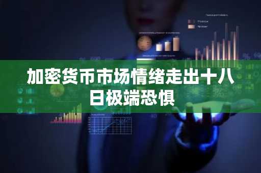 加密货币市场情绪走出十八日极端恐惧