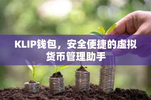 KLIP钱包，安全便捷的虚拟货币管理助手
