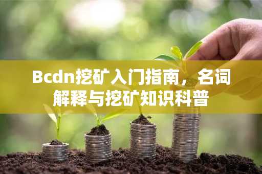 Bcdn挖矿入门指南，名词解释与挖矿知识科普