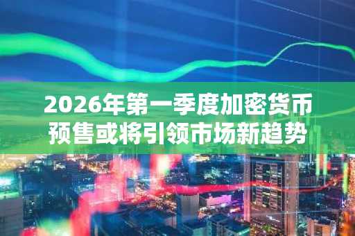 2026年第一季度加密货币预售或将引领市场新趋势