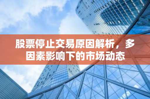 股票停止交易原因解析，多因素影响下的市场动态