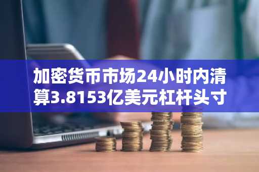 加密货币市场24小时内清算3.8153亿美元杠杆头寸