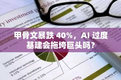 甲骨文暴跌 40%,AI 过度基建会拖垮巨头吗?
