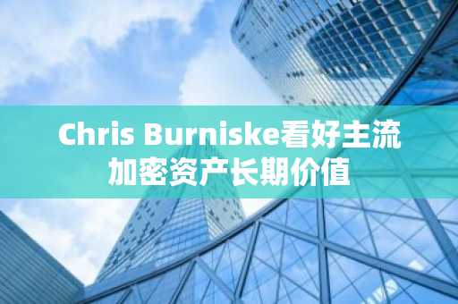 Chris Burniske看好主流加密资产长期价值