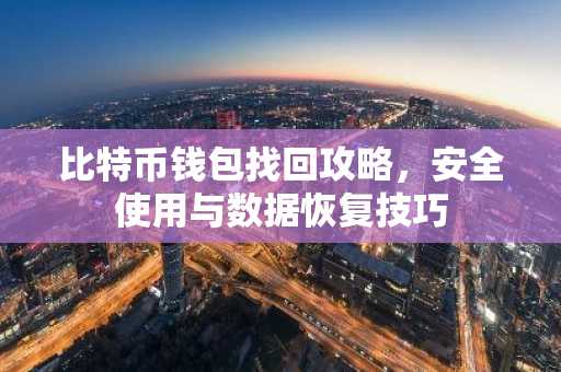 比特币钱包找回攻略,安全使用与数据恢复技巧